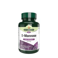 Natures Aid D-Mannóz (D-Mannose) 1000 mg 60 Tabletta