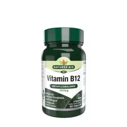 Natures Aid B12 1000 mcg 90 Tabletta