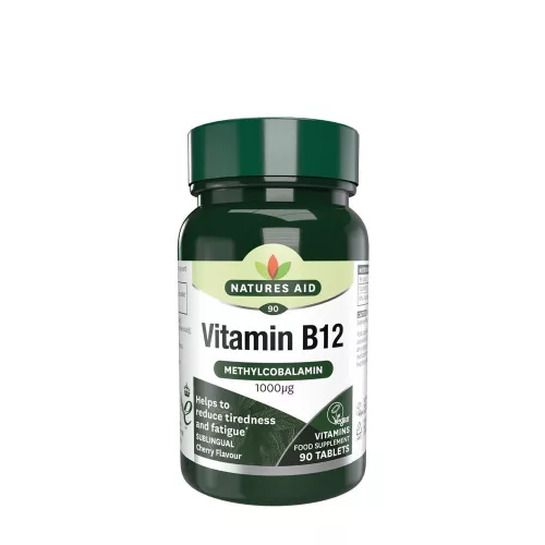 Natures Aid B12 1000 mcg 90 Tabletta