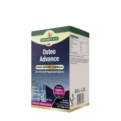   Natures Aid Osteo Bone Support - Csontok Egészsége 60 Tabletta