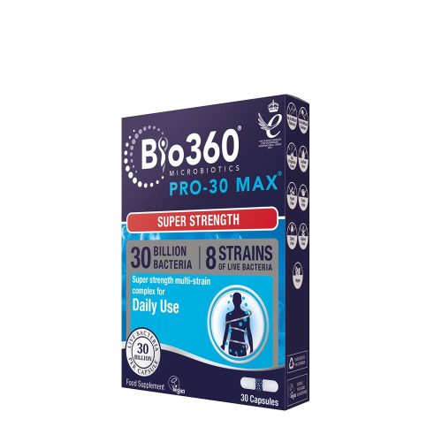 Natures Aid Bio360 Pro-30 MAX (30 milliárd baktérium) 30 Kapszula