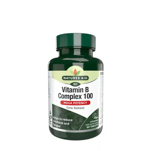 Natures Aid Mega B complex 100 mg 60 Tabletta