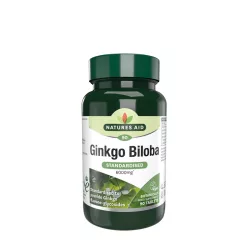 Natures Aid Ginkgo Biloba 120 mg kivonat 90 Tabletta