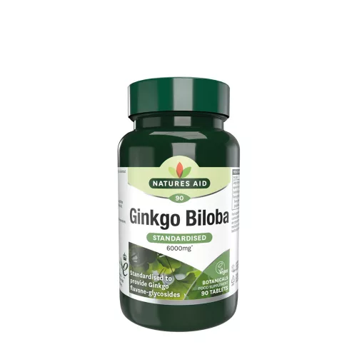 Natures Aid Ginkgo Biloba 120 mg kivonat 90 Tabletta
