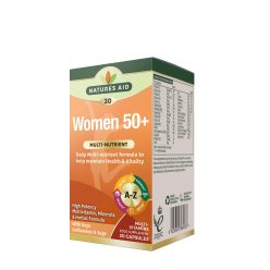   Natures Aid Multivitamin és Ásványi-anyag formula 50 év feletti nőknek 30 Kapszula