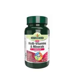 Natures Aid Complete Multi-Vitamins & Minerals 90 Tabletta