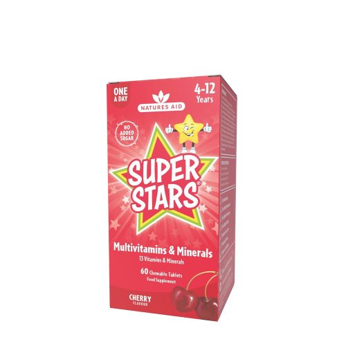 Natures Aid Super Stars Multivitamin 60 Rágótabletta
