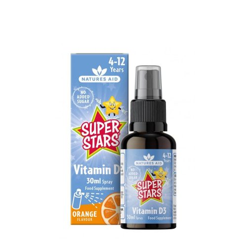 Natures Aid Super Stars Vitamin D3 Spray 30 ml