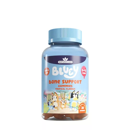 Natures Aid Bluey Bone Support Gummies - D3 + K2 Gumivitamin Gyerekeknek 30 Gumicukor