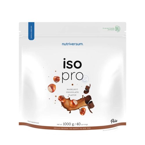 Nutriversum ISO PRO - Tejsavófehérje Izolátum - PURE 1000 g