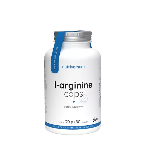 Nutriversum L-Arginine Caps 60 Kapszula