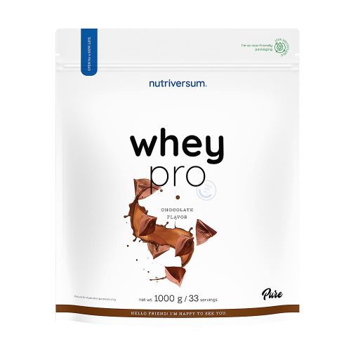 Nutriversum Whey PRO - Tejsavó Fehérje - PURE 1000 g