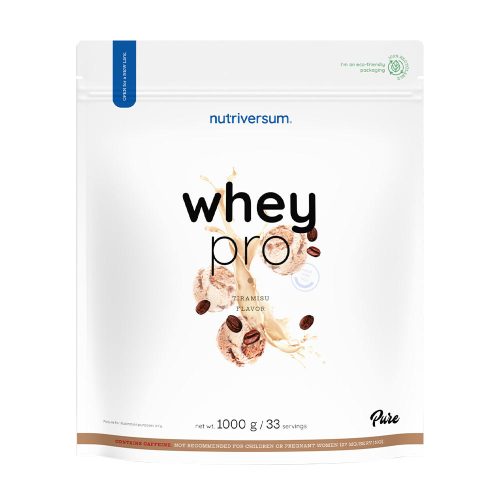Nutriversum Whey PRO - Tejsavó Fehérje - PURE 1000 g