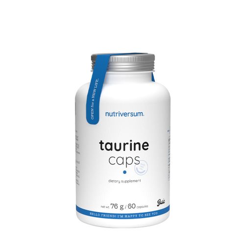 Nutriversum Taurine Caps - BASIC 60 Kapszula