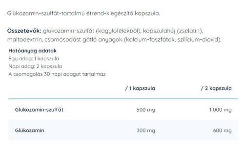 Nutriversum Glucosamine Sulphate - VITA 60 Kapszula