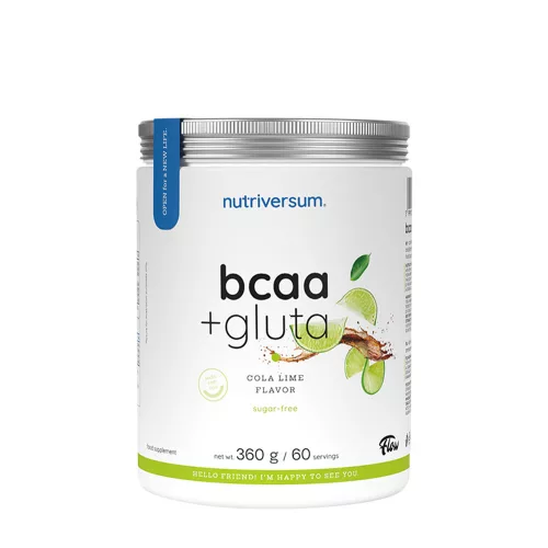 Nutriversum Bcaa + Gluta Cukormentes 360 g