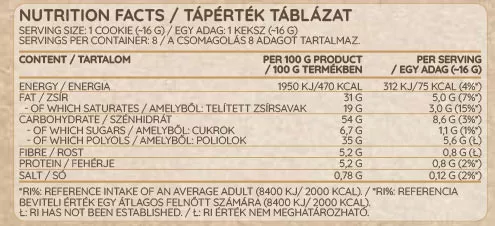 Nutriversum Food Cookies 128 g