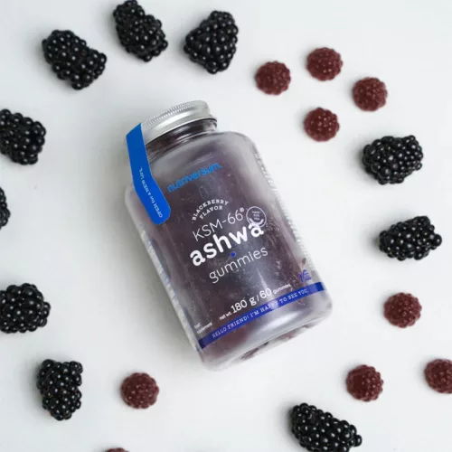 Nutriversum KSM-66 Ashwagandha Gumicukor 60 Gumicukor