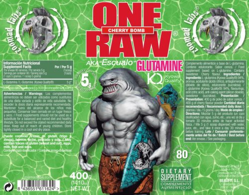 Zoomad Labs One Raw® Glutamine 400 g