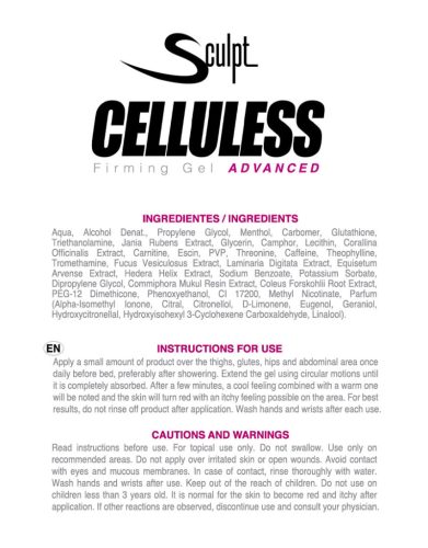 Sculpt Celluless® Advanced 150 ml