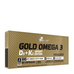 Olimp Sport Gold Omega 3 D3+K2 60 Kapszula