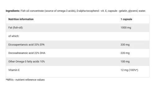 Olimp Sport Gold Omega 3 Sport Edition 120 Kapszula