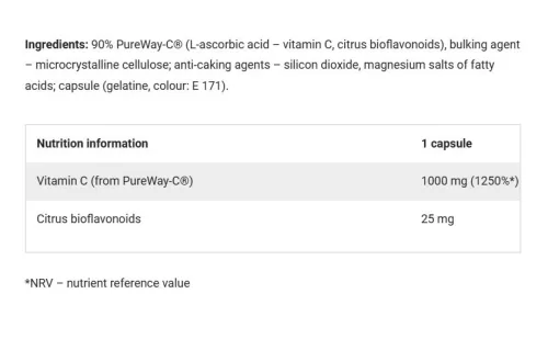 Olimp Sport Gold-vit C 1000 - C-vitamin 60 Kapszula