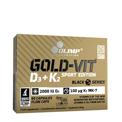 Olimp Sport Gold-vit D3+K2 Sport Edition 60 Kapszula