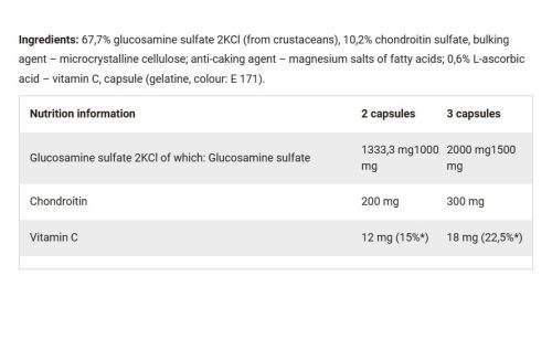 Olimp Sport Glucosamine Plus Sport Edition 60 Kapszula