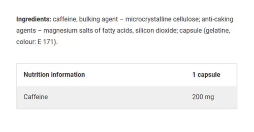 Olimp Sport Caffeine Kick 60 Kapszula