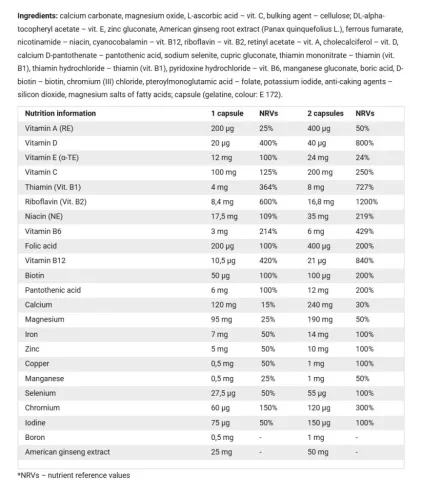 Olimp Sport Vita-min One 60 Kapszula