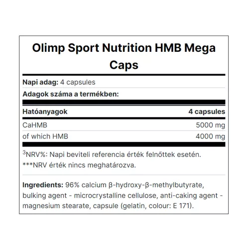 Olimp Sport HMB Mega Caps 120 Kapszula