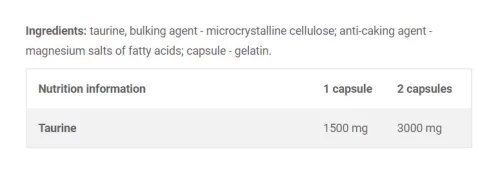 Olimp Sport Taurine Mega Caps 120 Kapszula