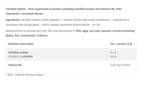 Olimp Sport Citrulline Malate 200 g