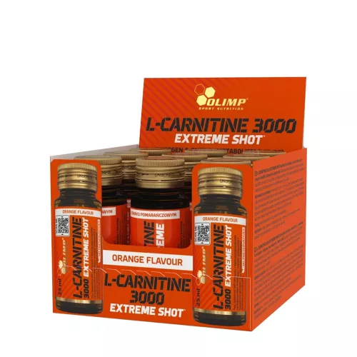 Olimp Sport L-karnitin 3000 Extreme Shot (üveg) 9x25 ml
