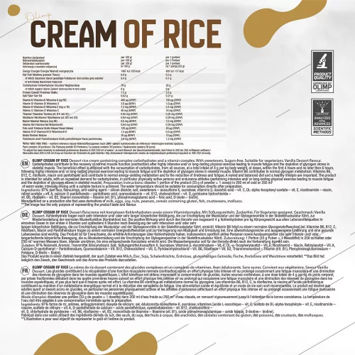Olimp Sport Cream of Rice 1000 g