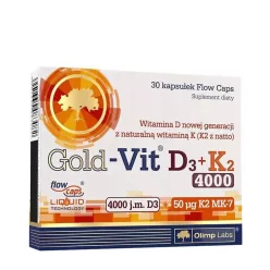 Olimp Labs Gold-Vit® D3+K2 2000 IU 30 Kapszula