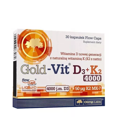 Olimp Labs Gold-Vit® D3+K2 2000 IU 30 Kapszula