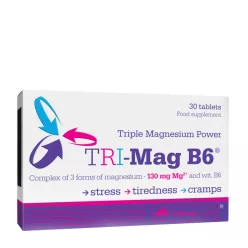   Olimp Labs Tri-mag B6 - Szerves Magnéziumhármas 30 Tabletta