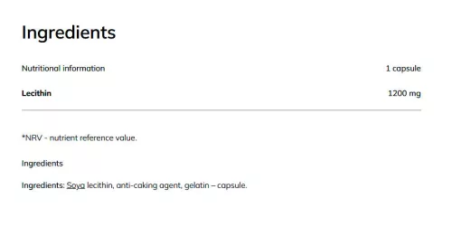 Olimp Labs Gold-Lecithin 1200 60 Kapszula