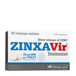 Olimp Labs ZINXAVir Immuno - Cink 30 Szopogató Tabletta