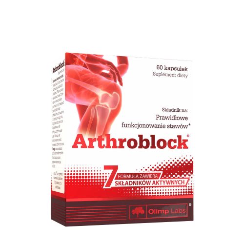 Olimp Labs Arthroblock - Innovatív formula az olajozott ízületekért 60 Kapszula