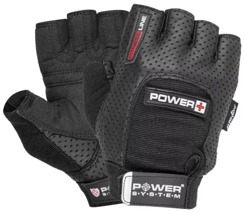 Power System Gloves Power Plus - Edzőkesztyű Fekete