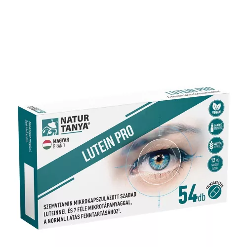 Natur Tanya Lutein Pro Szemvitamin 54 Tabletta