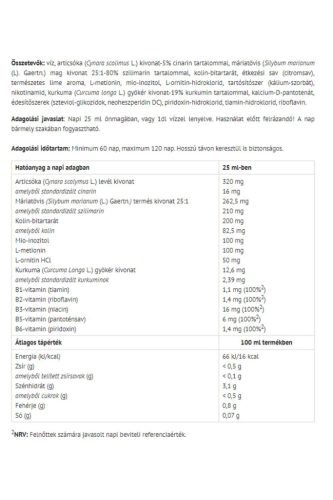Natur Tanya Hepa Detox - Máj és Emésztés 500 ml