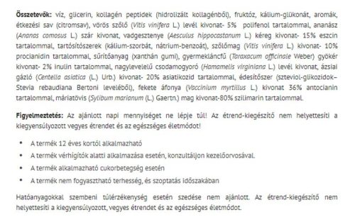 Natur Tanya 60 Napos Gambe Slim - Szép Lábak Kúracsomag 3x500 ml