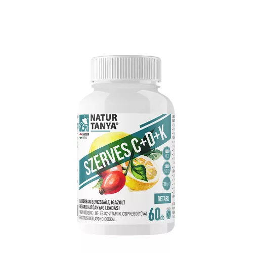 Natur Tanya Szerves C+D+K 60 Tabletta