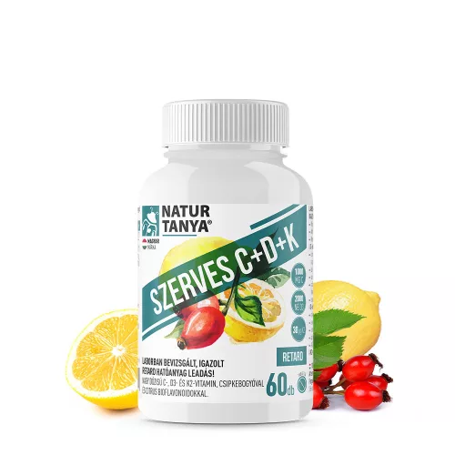 Natur Tanya Szerves C+D+K 60 Tabletta
