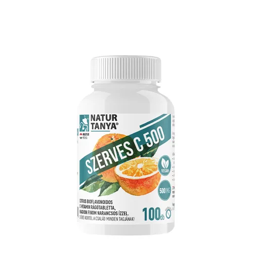 Natur Tanya Szerves C 500 100 Rágótabletta