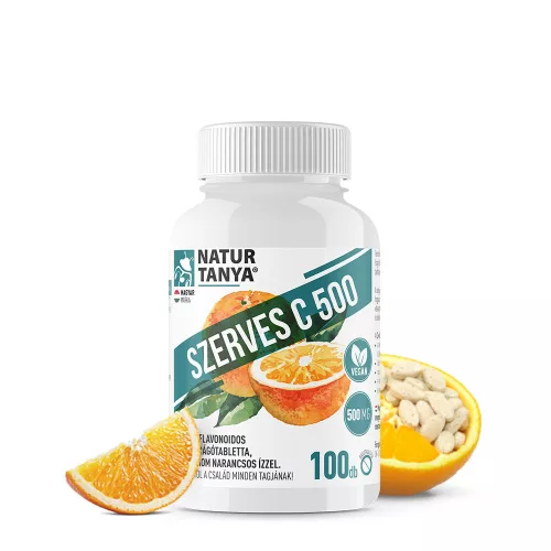 Natur Tanya Szerves C 500 100 Rágótabletta
